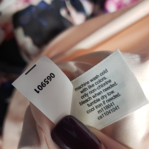 Lane Bryant maxi dress floral pink size 26 28 - Picture 4 of 6